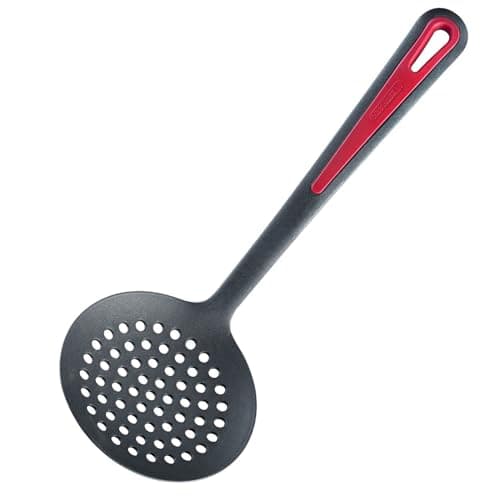 Westmark Germany Non-Stick Thermoplastic Skimmer, 12.7-inch (Red/Black)