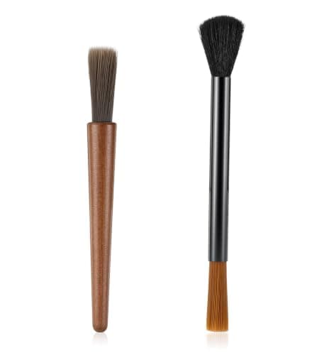2 Pcs Coffee Grinder Cleaning Brush, Coffee Brush