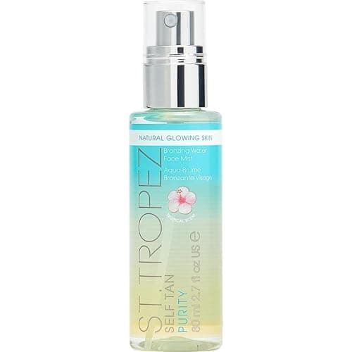 St.Tropez Self Tan Purity Bronzing Water Face Mist, Natural Sunkissed Glow with Hyaluronic Acid & Antioxidants, Vegan, Natural & Cruelty-Free Face Care, 2.7 Fl Oz