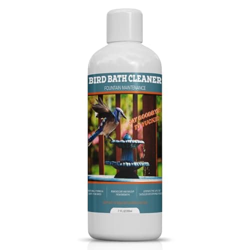 KEXGUSS Bird Bath Cleaner, Bird Bath Fountains Clarifier - 7 Oz