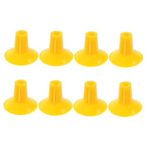 Luxshiny 8 pcs Valve Grinding Tool Suction Plates Pneumatic Valve Lapping Suction Cups for Engine Repair Guide Tool for Car and Motorcycle 1.33 X 1.33 X 1.06 in
