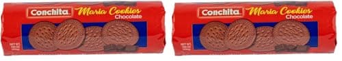 Conchita Chocolate Maria Cookies - Versatile Snack,Dessert,or Breakfast Food - 7.06 oz,(Pack of 2)