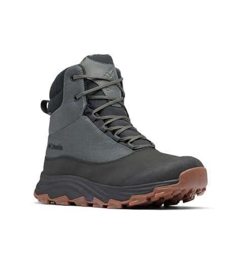 Columbia Mens Expeditionist Protect Omni-Heat, Grill/Black, 8.5