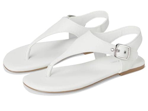Calvin Klein Women's Moraca Sandal White 7M