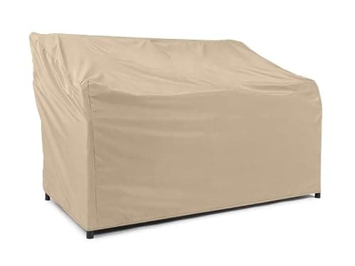 Covermates Classic Patio Sofa Cover, Vinyl, 48W x 26D x 34H", Tan