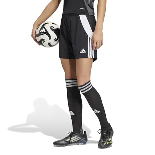 Adidas Women's Tiro 24 Shorts, Black/White, X-Small Inseam