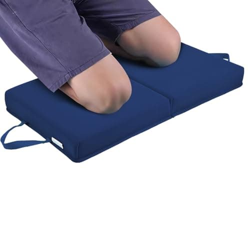 OFiSEXPT Gardening Knee Pads, Large Knee Pads for Gardening, Kneeler Pad, Thick Garden Knee Pad,Repairing-Floor Knees Mat for Prayer, Fitness, Yoga, Gym & Pilates(Blue)