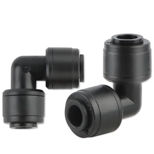 Kalolary 30 PCS Quick Connect 1/4" Drip Irrigation Elbow Connector