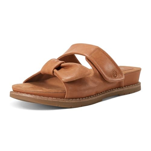 Rockport Women's Zova, Medium Natural Leather, 9 Medium