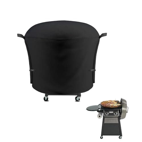 Outdoor Grill Cover Fits Cuisinart 22" CGG-888 360 Griddle Cooking Center, Cover Geny Waterproof 600D Heavy Duty 360° Gas Grill Covers, 30" L x 30" D x 46" H.