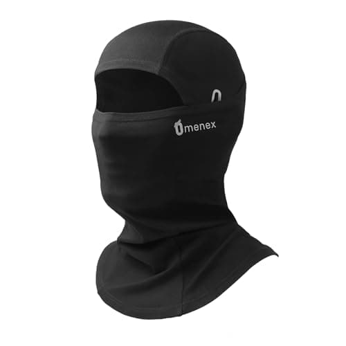Omenex Balaclavas Ski Mask,Soft High Stretch Breathable Thin Lightweight Smooth Under Helmet UPF50 Sun Dust Protection 4 Seasons Balaclavas Motorcycle,Ski,Cycling,Hiking,Jogging,Scooter