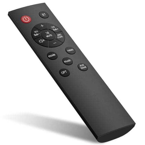 Universal Remote for Saiyin, Riowois & WebsLand Soundbar/Bookshelf Speakers – Models DS6301, DS6302, DS6302L, DS6345S, DS6401D, DS6401S, DS6403, DS6441, DS6445S, DS6541S & More