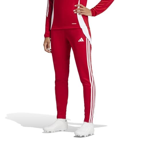Adidas Women's Tiro 24 Training Pants, Team Power Red/White, Small