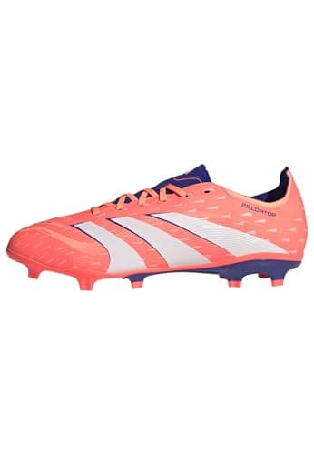 adidas Unisex League Firm Ground/Multi Ground, Signal Coral/White/Beam Orange, 12