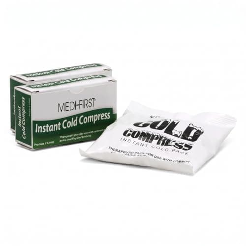 Medique Products 72401 Disposable Instant Cold Pack, 4" x 6" (Pack of 2)