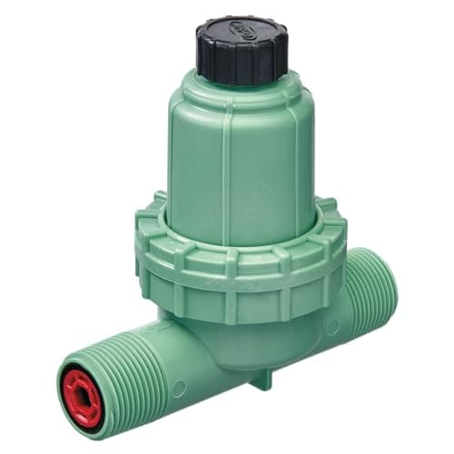 Orbit 67798 30 PSI Drip Irrigation Pressure Regulator Filter 1" MPT 3-in-1 System with Drip-Lock Adapter