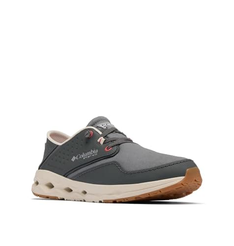 Columbia Mens Bahama X Relaxed, Grill/Sunset Red, 8.5