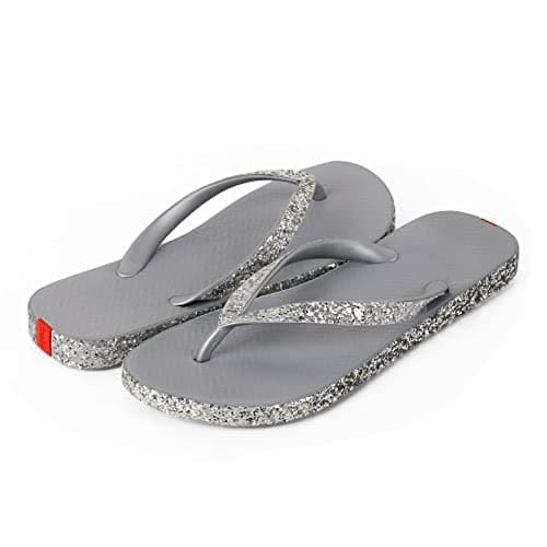 Swalker Glitter Women's Flip Flop Sandal in Recycle Materials