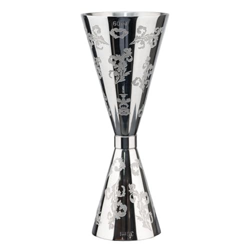 Stainless Steel 30ml 60ml Bartending Cocktail Jigger Measuring Cup
