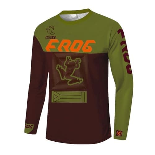 UGLY FROG Outdoors Mens Cool Breathable Cycling Jersey Motocross Top