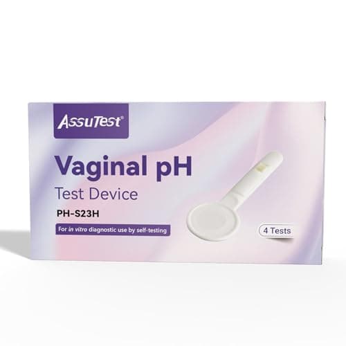 Vaginal Health pH Test Kit, at-Home Bv pH Balance for Women and Yeast Infection Test Kit. Vaginal pH Tester to Differentiate Between Conditions (4 Tests)