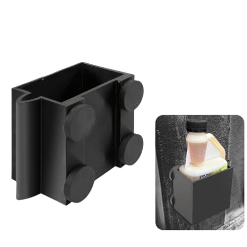 2025 Upgrade Magnetic Diesel Additive Holders Magnetic Truck Bed Bottle Holder Diesel Additive Wall Hanger Leak Proof Storage for 16 Oz Squeeze Bottle, Heavy Duty Car RV Automotive Organizer