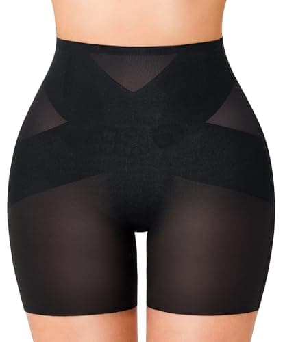 Gotoly Shapewear Tummy Control Mid-Waist Body Shaper Butt Lifting Panties