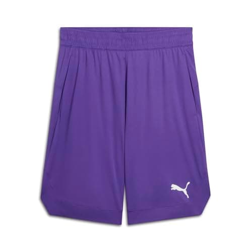 PUMA Men's RTG Shiny Fabric 10" Shorts (Available in Big & Tall), Team Violet SS25, S