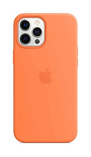 Apple iPhone 12 Pro Max Silicone Case with MagSafe - Kumquat