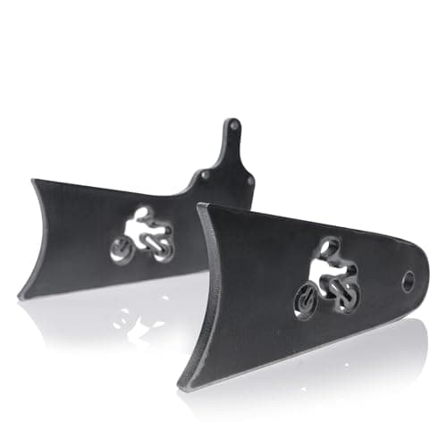 JMCHstore 8'' Mini bike Stretch Extension Tabs for for FRP GMB100 Motovox MBX10, Monster Mega moto MM80 MMB80, Realtree RT100, Colmena RB100 (Motovox/MM80 D, 8 inch)