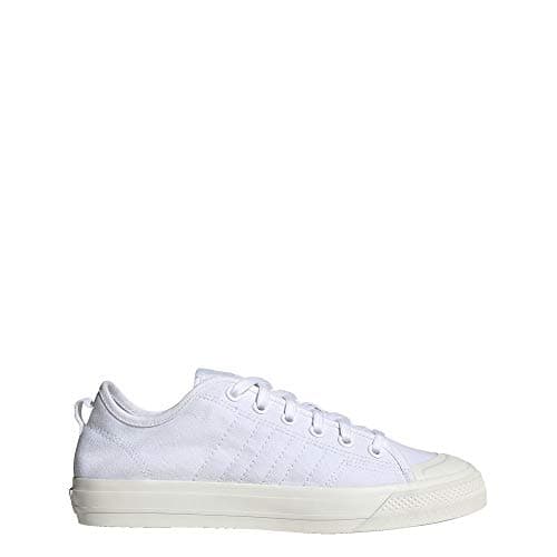 adidas Originals Mens Nizza RF White/White/Off White 13.5