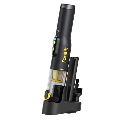 Fanttik Slim V10 Lite Handheld Vacuum, All-in-One Base, 0.98lb Lightweight