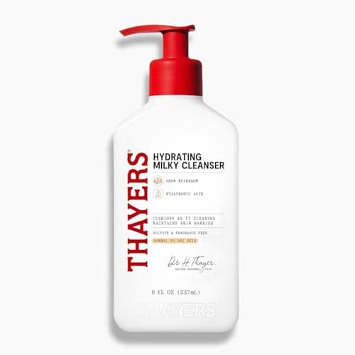THAYERS Milky Hydrating Face Toner with Snow Mushroom Tremella, 8 Fl Oz