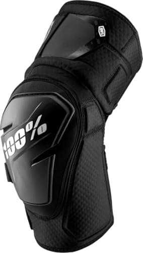 100% Fortis Mountain Biking Knee Pad - MTB & BMX Protection - Hard Plastic and Smartshock Impact Absorbing Foam Padding