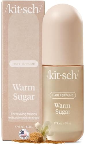 Kitsch Hair Perfume for Women – Hair Spray & Body Mist – Warm Sugar, 50mL