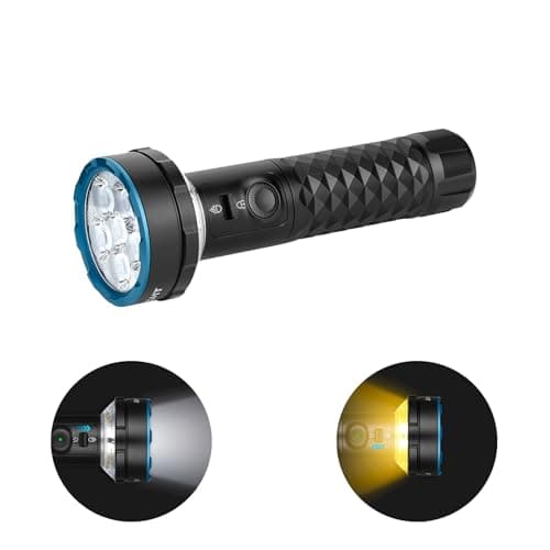 OLIGHT Prowess Rechargeable Flashlights, Bright Light with Holster Black