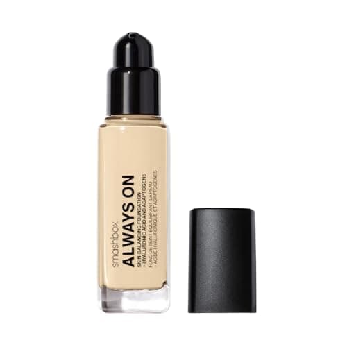 Smashbox Always On Skin-Balancing Foundation | Medium-To-Full Coverage Foundation | Hyaluronic Acid with a Natural-Looking, Second-Skin Finish, 1 Fl Oz, F10O