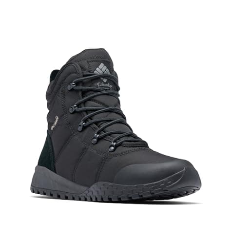 Columbia Mens Fairbanks Omni-Heat, Black/Titanium II, 7 Wide