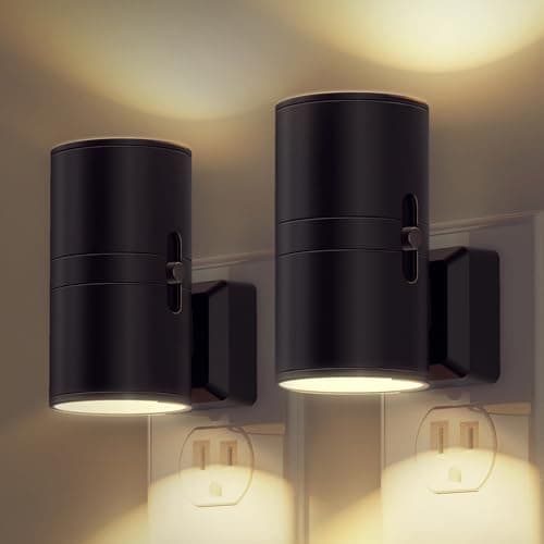 L LOHAS LED Night Light Plug in, Night Lights Plug into Wall, Soft White
