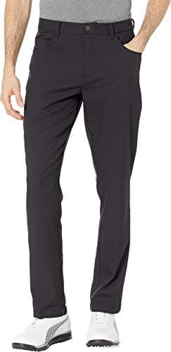Puma Men's Golf 2019 Jackpot 5 Pocket Pant, Black, 30W x 32L