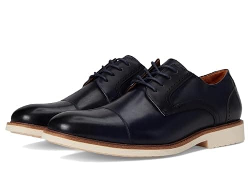 Stacy Adams Wesbridge Cap Toe Lace-Up Navy 9 M