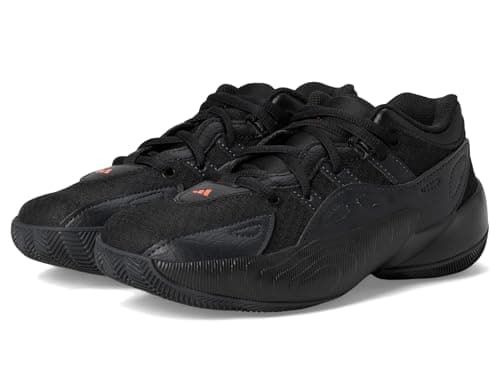 Adidas Unisex-Kid's Trae Unlimited, Black/Carbon/Solar Red, 12K