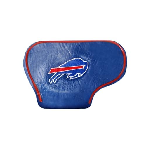 Team Golf NFL Buffalo Bills Golf Blade Putter Cover Golf Club Blade Putter Headcover, Fits Most Blade Putters, Scotty Cameron, Taylormade, Odyssey, Titleist, Ping, Callaway