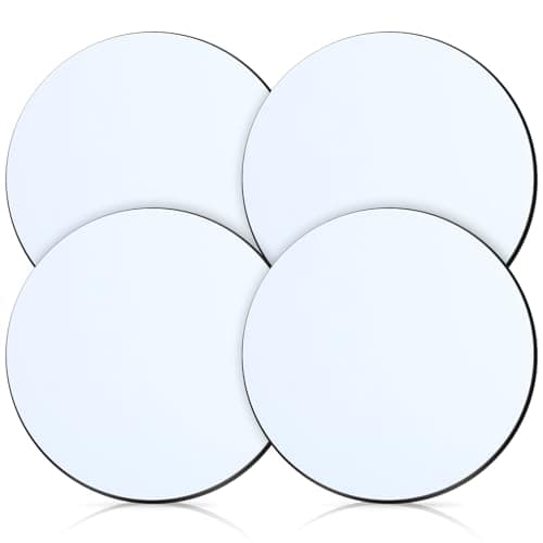 Tellegloww 4 Pcs Round Magnetic Vent Covers 4.7 Inch Air Vent Covers for Home Floor Wall Ceiling RV Air Registers Home HVAC and AC, Fit for Magnetic Metal Surface