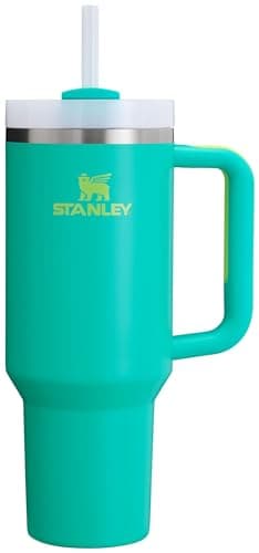 STANLEY Quencher H2.0 Flow State Tumbler, 40 oz, Tropical Teal