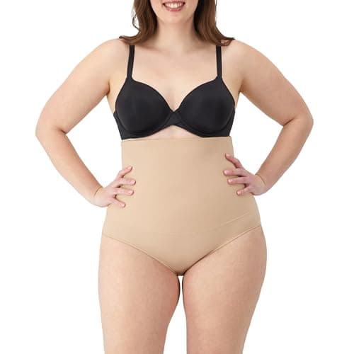 Maidenform Women’s Firm Control High Waist Shapewear Fajas Brief FL1854y, Latte Lift, X-large