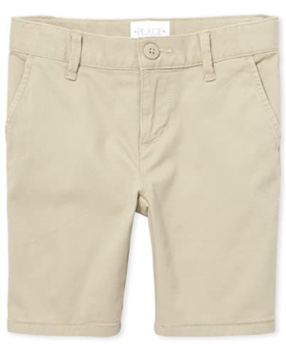 The Children's Place Girl's Chino Shorts, Sandy, 10