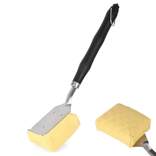 Grill Brush for Outdoor Grill -Steam Grill Brush Bristle Free for Cast Iron/Stainless Grates，BBQ Cleaner Brush with Durable Scraper，Safe Grill Cleaner Brush, Gifts for Men/Dad