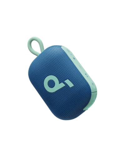 soundcore Select 4 Go Bluetooth Shower Speaker by Anker, IP67 Waterproof/Dustproof, Portable Wireless Speaker, 20H Playtime, Floatable, Powerful Sound, Electronics for Outdoors/Home/Office/Travel-Blue