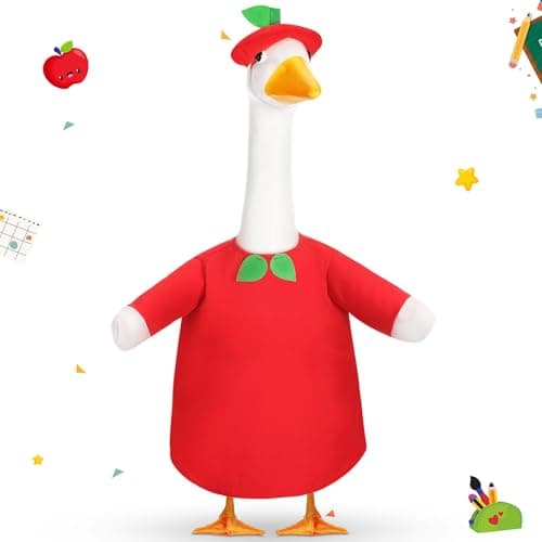 FuWeave Halloween Porch Goose Outfit, Apple, 23 Inch